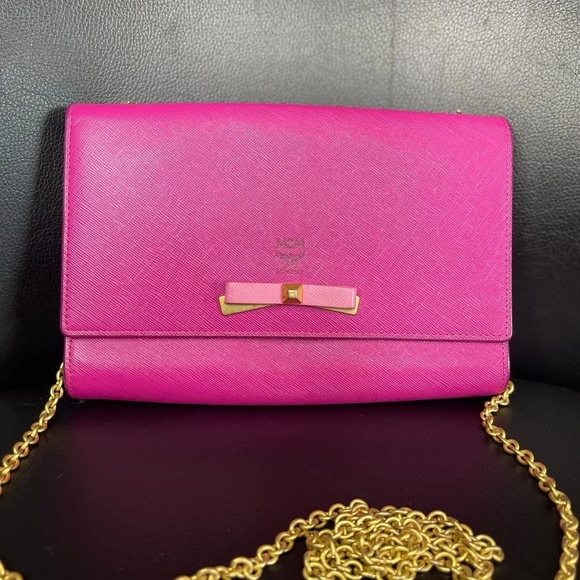 MCM Pink Crossbody Bag